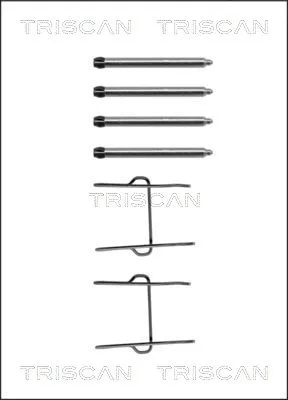 Accessory Kit, disc brake pad (8105 381533)