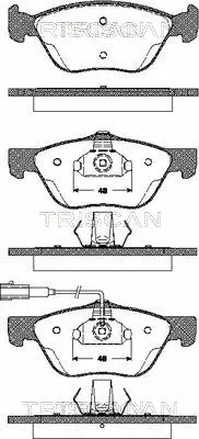 Brake Pad Set, disc brake (8110 12010)