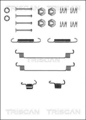 Accessory Kit, brake shoes (8105 252519)