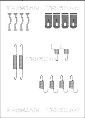 Accessory Kit, parking brake shoes (8105 402540)
