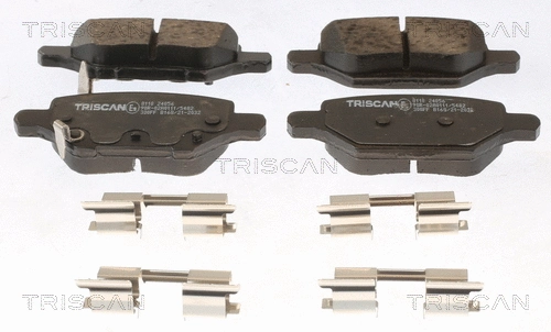 Brake Pad Set, disc brake (8110 24056)