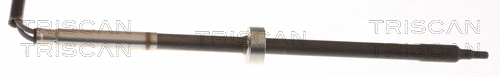 Sensor, exhaust gas temperature