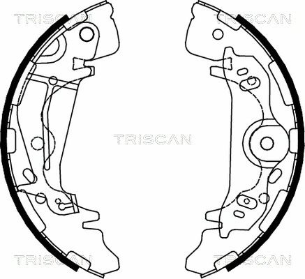 Brake Shoe Set (8100 43017)