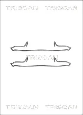 Accessory Kit, disc brake pad (8105 101594)