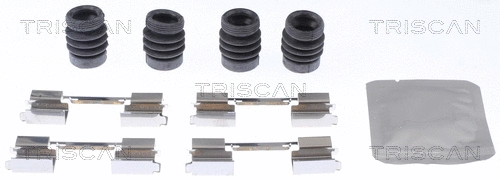 Accessory Kit, disc brake pad (8105 241625)