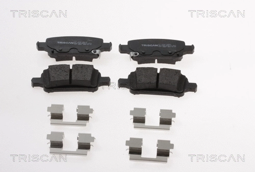 Brake Pad Set, disc brake (8110 24893)