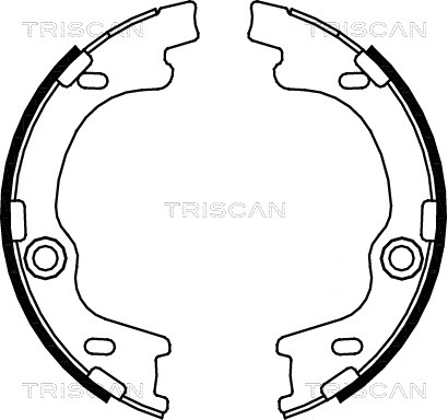 Brake Shoe Set (8100 43021)