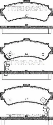Brake Pad Set, disc brake (8110 14006)