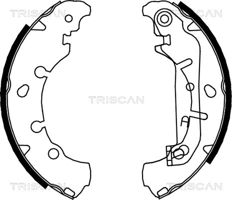 Brake Shoe Set (8100 16006)