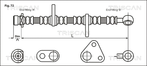 Brake Hose (8150 40109)