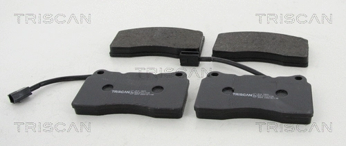 Brake Pad Set, disc brake (8110 15072)