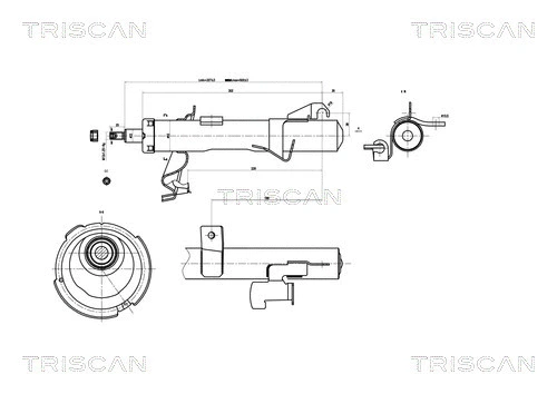 Shock Absorber (8705 50102)