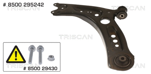 Control/Trailing Arm, wheel suspension (8500 295242)