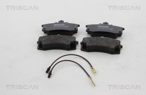 Brake Pad Set, disc brake (8110 70125)