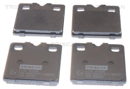 Brake Pad Set, disc parking brake (8110 81006)