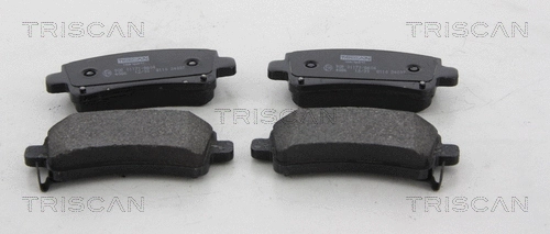 Brake Pad Set, disc brake (8110 24037)