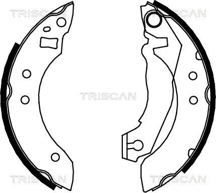 Brake Shoe Set (8100 16355)