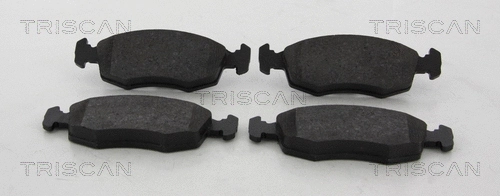 Brake Pad Set, disc brake (8110 15057)