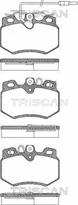 Brake Pad Set, disc brake (8110 28850)