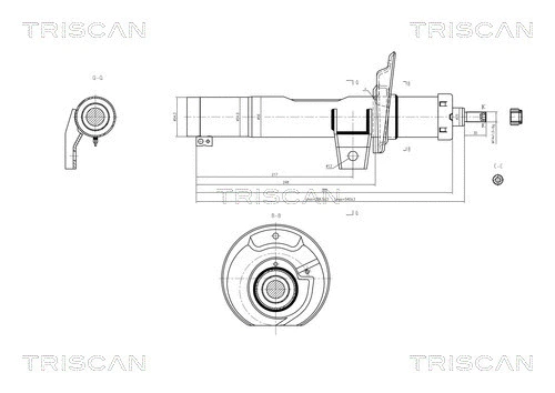 Shock Absorber (8705 29101)