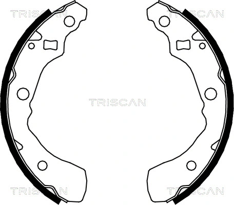 Brake Shoe Set (8100 41618)