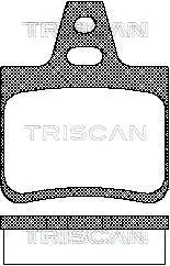 Brake Pad Set, disc brake (8110 38933)