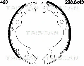 Brake Shoe Set (8100 16460)