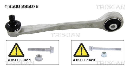 Control/Trailing Arm, wheel suspension (8500 295076)