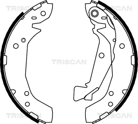 Brake Shoe Set (8100 43025)