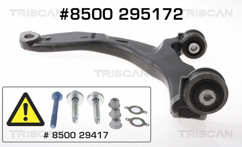 Control/Trailing Arm, wheel suspension (8500 295172)