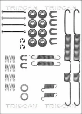 Accessory Kit, brake shoes (8105 102571)