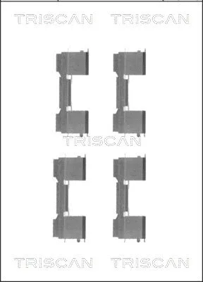 Accessory Kit, disc brake pad (8105 101650)