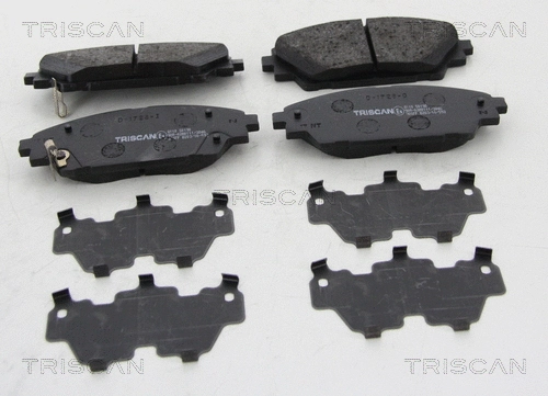 Brake Pad Set, disc brake (8110 50190)