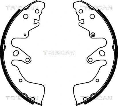 Brake Shoe Set (8100 69004)
