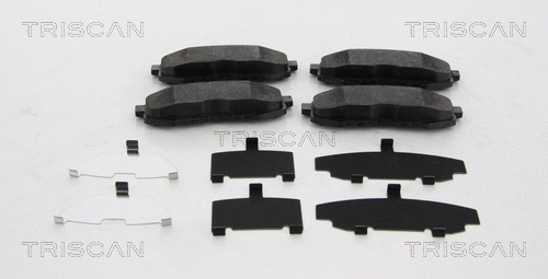 Brake Pad Set, disc brake (8110 50028)