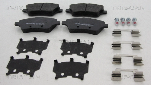 Brake Pad Set, disc brake (8110 16027)