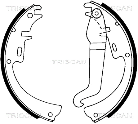 Brake Shoe Set (8100 24227)