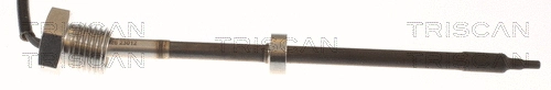 Sensor, exhaust gas temperature