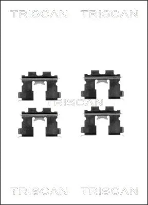Accessory Kit, disc brake pad (8105 691621)