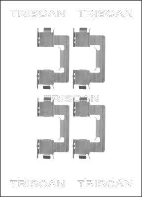 Accessory Kit, disc brake pad (8105 131634)