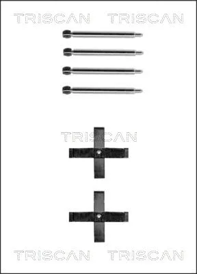 Accessory Kit, disc brake pad (8105 241597)
