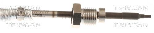 Sensor, exhaust gas temperature