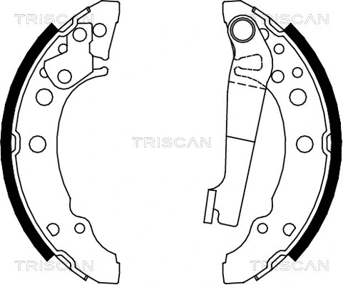 Brake Shoe Set (8100 10340)