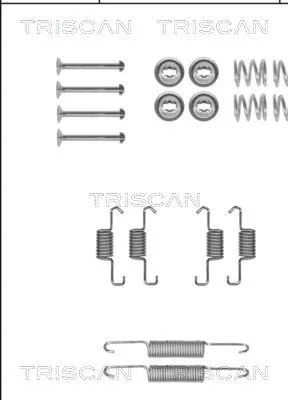 Accessory Kit, parking brake shoes (8105 132593)