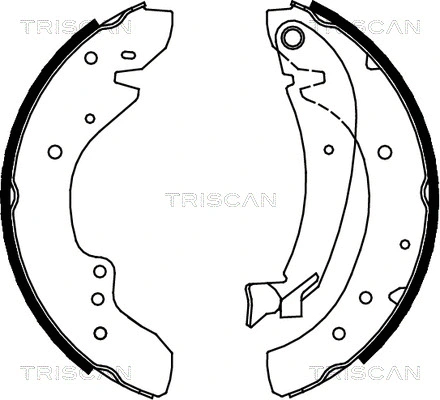 Brake Shoe Set (8100 10573)