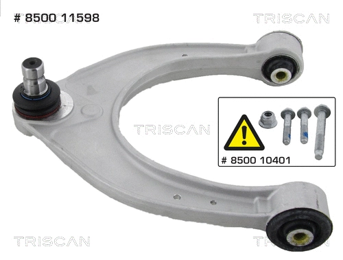 Control/Trailing Arm, wheel suspension (8500 11598)
