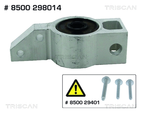 Mounting, control/trailing arm (8500 298014)