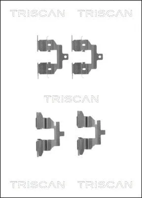 Accessory Kit, disc brake pad (8105 141602)