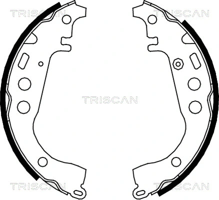 Brake Shoe Set (8100 13617)