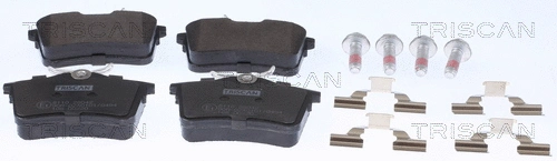 Brake Pad Set, disc brake (8110 28042)